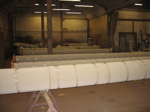 Verpackte Rohre